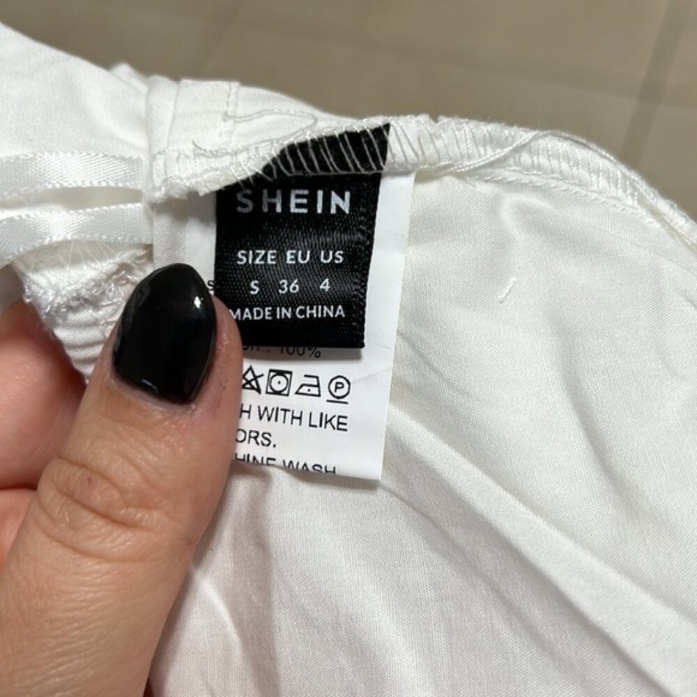 Shein Ruffle Crop Top - Picture 7 of 7